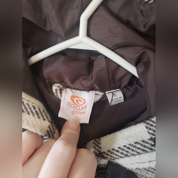 🪴bogo FREE🪴 Rip Curl Jacket Size 6 (XS) - Picture 3 of 3